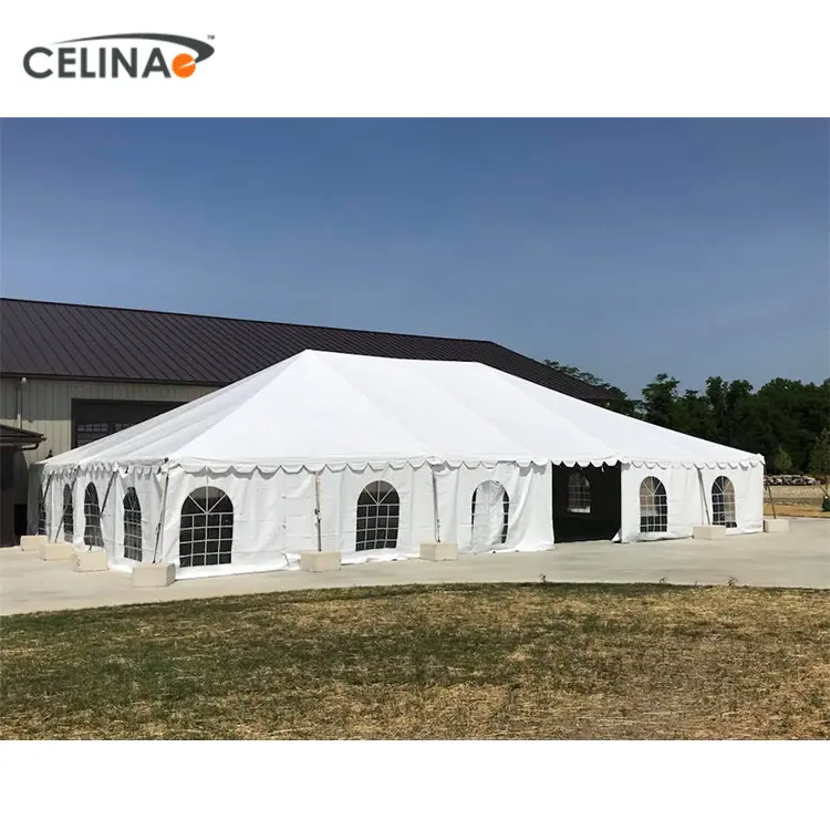 Celina Tenda Tahan Air Luar Ruangan 40X60 Kaki, Tenda Luar Ruangan Besar Keluarga Pesta Pernikahan Luar Ruangan