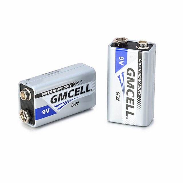 OEM Customizable Primary Battery Extra Heavy Duty 9V Zinc Carbon 6F22 Dry Battery