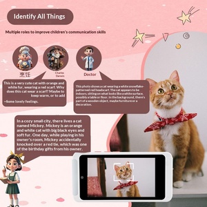 Nuova Fotocamera AI Transfrontaliera per Scattare <span class=keywords><strong>Foto</strong></span>, Riconoscere Oggetti, Selfie HD, Fotocamera Digitale per Studenti, Feste e Bambini - Product Image 2