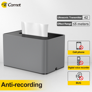 Bloqueur anti-enregistrement à ultrasons empêchant l'écoute clandestine par microphone - Product Image 1