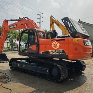 Excavadora de cadenas Doosan DX340LC usada, excavadora de 34 toneladas, excavadora hidráulica Doosan 340 usada con pocas horas de trabajo. - Product Image 2