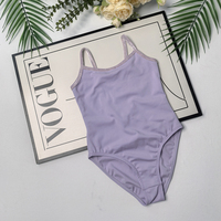 Nouveautés Dos croisé 87% Nylon 13% Spandex Serré Gymnastique Danse Trainingwear Ballet Justaucorps