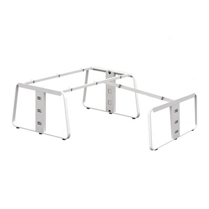 Guangzhou BERSON Classic Durable Metal Desk Legs Furniture Legs L-shaped Office <strong>Computer</strong> Metal Desk - Product Image 1
