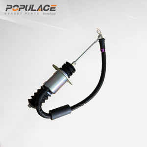 Válvula solenoide de parada de motor Populace 24V 612600081531 para piezas de motor de gas natural - Product Image 1