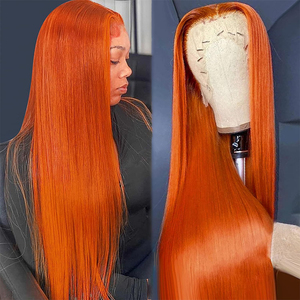 Vero prezzo all'ingrosso della fabbrica di colore naturale dei <span class=keywords><strong>capelli</strong></span> umani 13*4 pizzo trasparente parrucca anteriore con Highlight pianoforte crudo <span class=keywords><strong>capelli</strong></span> vietnamiti - Product Image 3