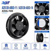Ventilador Axial Original de Alemania A2S130-AE03-14-01 AC 230V, Eficiente Energéticamente, Enfriamiento Estable, Enfriador de Intercambio de Calor