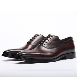 Los últimos mocasines de cuero genuino para hombre, de estilo británico retro, versátiles y formales de alta gama, en un elegante par. - Product Image 4