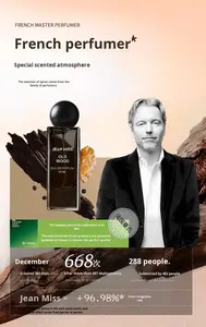 Perfume Masculino de Alta Gama JEAN MISS, Venta al por Mayor de Fábrica, Fragancia Amaderada de Lujo, Esencia con un 12-25% de Contenido, Larga Duración - Product Image 6