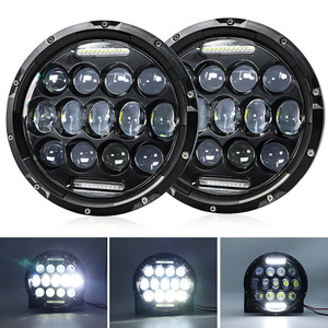 Phare LED Moto Yosovlamp 75W Tout-Terrain Avant 7500LM 1 Lentille Garantie 1 An Rénovation/Mise à Niveau Nouvelle Vente Directe Usine - Product Image 1