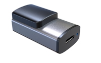 Adaptador de Corriente Universal de Viaje de Aleación de Aluminio OEM Original 210CF3000 24 Pines 100W PD USB-C/Tipo-C Magnético