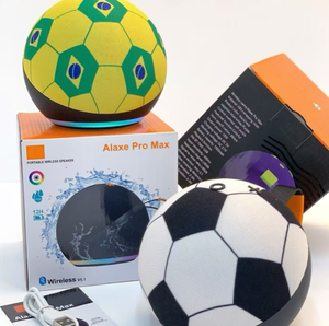 Nuevo Altavoz Bluetooth Pequeño Azul con Forma de Balón de Fútbol, Luz LED, Creativo, para Exteriores, Regalo para la Copa Mundial de Fútbol, Altavoz Portátil de Alta Calidad - Product Image 2