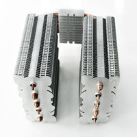 Refroidisseur CPU PWM haute performance 120 mm, conception micro-convexe 3W, cuivre et aluminium pour le refroidissement du boîtier d'ordinateur - Garantie de 4 ans