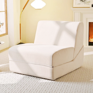 Moderna dupla utilização único sofá-cama vácuo preguiçoso lazer compressão dobrável cadeira IB942 para pequeno apartamento ou sala de estar - Product Image 4