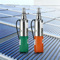 Pompe à eau propre électrique agricole, pompe submersible haute pression pour puits profonds, pompe à vis CC 12V/24V/48V/60V