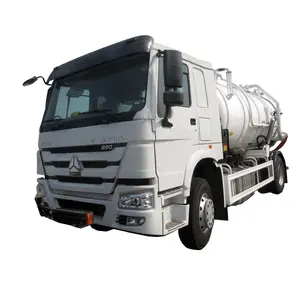 Mobiele Riolering Zuigkracht Voertuig Vacuüm Tank Slurries Sludges Riool Riolering Zuigkracht Truck