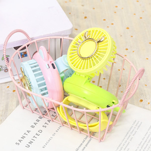 Ventilateur portable pour enfants, avec angle réglable, 3 vitesses, dispositif de refroidissement portatif à piles rechargeables - Product Image 4
