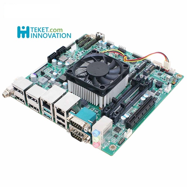Jetway JLI1U-20 MINI-ITX Motherboard with AMD RY-ZEN Embedded V1605B 2xDDR4 2*RTL8111H GbE LAN 4*DP 6*COM TMP(optional) 12-28VDC