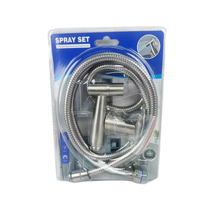 Ensemble de pulvérisateur de <span class=keywords><strong>bidet</strong></span> portable en acier inoxydable SUS304, douchette à main haute pression pour toilettes, pistolet de pulvérisation, utilisation hôtelière, design moderne - Product Image 1