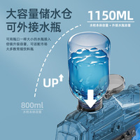 Nouveau produit 2025 pistolet à eau été jouet électrique automatique pistolet à eau jouet avec batterie gicler forte puissance pistolet à eau pour adultes