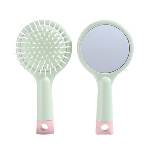 HCS <strong>Kids</strong> Mini Size <strong>Hair</strong> <strong>Comb</strong> With Mirror 2 in 1 Beauty Accessories Scalp Massage Detangle <strong>Hair</strong> Brush <strong>Comb</strong> Customized - Product Image 4