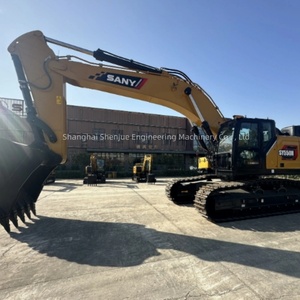 Excavatrice sur chenilles d'occasion Sany 550 de 55 tonnes, hydraulique, faible nombre d'heures de travail, modèles SY215 SY335 - Product Image 6