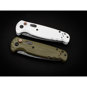 Vente en gros de couteaux de poche Tredknix BM4300 OEM pour la survie en plein air, lame D2, manche G10, camping, chasse, pliable - Product Image 3