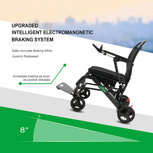 <span class=keywords><strong>Fauteuil</strong></span> roulant électrique en fibre de carbone 17.4KG léger de nouvelle conception médicale JBH - Product Image 3