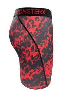 Customized Logo Design Panties Breathable Shark Mouth Printed Plus Size Men's Briefs Boxers Set Boxershorts Underwear