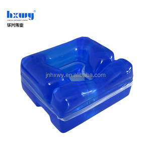 Bantalan Gel Biru untuk Posisi Bedah Medis, Penyangga Kepala untuk Penderita Berbaring, Pelindung Wajah Pasien 25x23x13cm, Penggunaan Rumah Sakit - Product Image 4