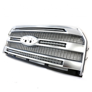 Pièces de rechange de carrosserie automobile entièrement chromées Grille de pare-chocs avant en nickel pour F150 2015 2016 2017 - Product Image 4