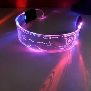 Tiktok sang trọng dẫn ánh sáng phát ra steampunk chủ đề bên kính với pin bao gồm - Product Image 1