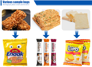 מכונת אריזת מזון אוטומטית של מקל ארטיק גלידת קרח לולי עטיפה - Product Image 2