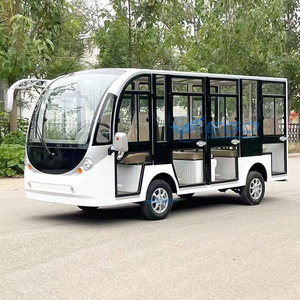 Autobús Turístico Eléctrico de Nueva Energía, Autobús Turístico Cerrado, Autobús de Transporte de 8-23 Asientos con Puerta de Vidrio - Product Image 2