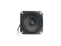Haut-parleur de voiture de précision 4 pouces 8 Ohm 25W RMS 75W Max 87dB Gamme complète Audio Cône en papier pour mise à niveau stéréo de véhicule