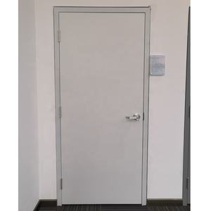 Porte en métal creux à 2 panneaux de taille standard américaine, homologuée <span class=keywords><strong>WH</strong></span>, porte en acier ignifugée pour hôtel - Product Image 6