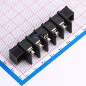WJ45C-A-9.5-5P Barrier Terminal Block P=9.5mm Connector - Product Image 1