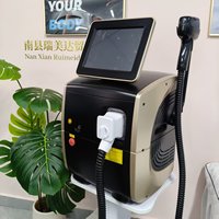 Équipement de beauté professionnel à diode à 3 longueurs d'onde 755nm 808nm 1064nm pour salon, épilation permanente