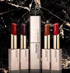 Nobile metal tube 8-color moisturizing matte lipstick cosmetics