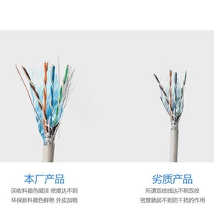 Câble réseau Cat5e 300m en cuivre sans oxygène avec gaine en PVC pour usage intérieur/extérieur et informatique - Product Image 4