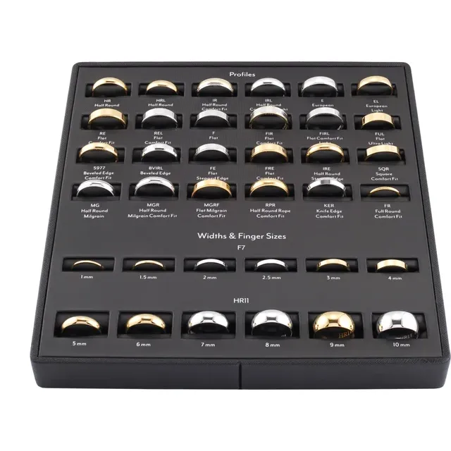 ชุดขายแหวนแต่งงานทองเหลือง