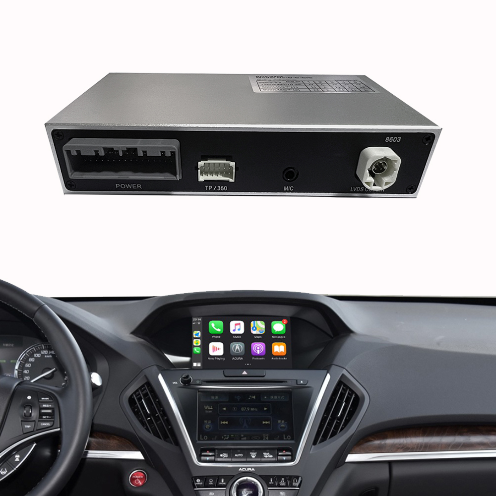 Android Auto For Acura MDX RDX TLX ILX RLX TL2012ラジオカープレーヤーミラーリンクワイヤレスAppleCarplayサポートリアカメラ