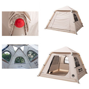 TAILI yüksek kalite taşınabilir su geçirmez Oxford çadır alüminyum kutup açık şişme kamp çadırı ışık ile hava çadırı - Product Image 4