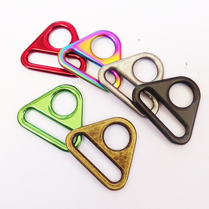 Hebilla de Conexión para Correa de Bolso con Anillos Triangulares Planos y un Orificio, Venta al por Mayor - Product Image 3