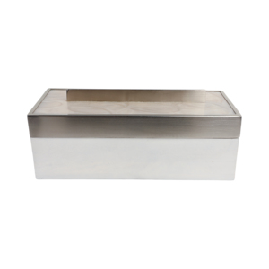Scatola portaoggetti decorativa con coperchio, organizer lungo per gioielli, per decorazioni per la casa, ricordi e accessori - Product Image 1