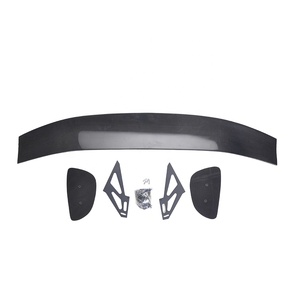 Aileron de coffre arrière/arrière en fibre de carbone GT STYLE <span class=keywords><strong>JDM</strong></span> RACING/AILE + SUPPORTS - Product Image 4