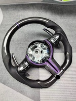 Pour BMW E70 X5 E71 E90 E91 E92 E89 Z4 E81 E82 E87 LED fibre de carbone M Sport mise à niveau volant de voiture 705i Me4 F82 X3 M40i