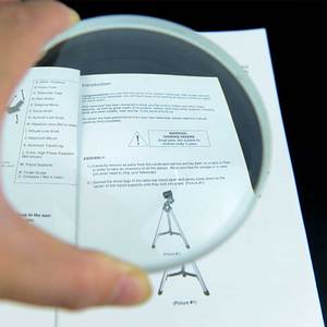 Diâmetro 100mm Comprimento Focal <span class=keywords><strong>300mm</strong></span> Duplo Côncavo K9 Material Medical Imaging <span class=keywords><strong>Lens</strong></span> para Física Experiment Ensino - Product Image 4