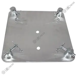 Aluminium Spigot Ladder/ Flat/ Triangle/ Square Truss Base Plate for SALE Aluminum Lighting Truss Base Plate