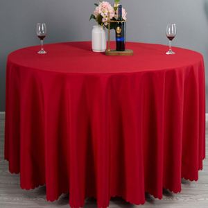 Nappe Ronde Unie pour Hôtels, Banquets, Mariages et Restaurants – Vente en Gros - Product Image 4
