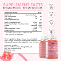 Comprimé de Supplément de Santé Antioxydant Éclaircissant et Blanchissant Siippery Canneberge Végan Naturel pour la Beauté des Adultes